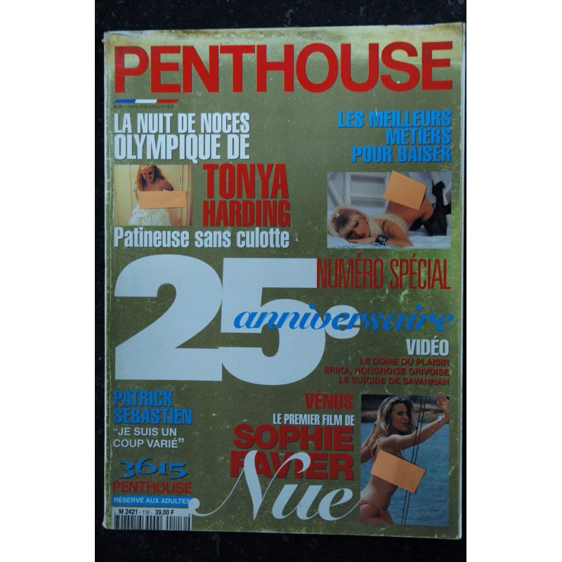 PENTHOUSE 116 SEPTEMBRE 1994 SOPHIE FAVIER DAHMANE CHLOE DE LYSSES