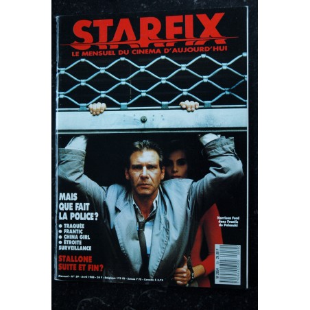 STARFIX 057  n° 57  * 1988 *  SPIELBERG   L'empire du Soleil  STARTREKMANIA