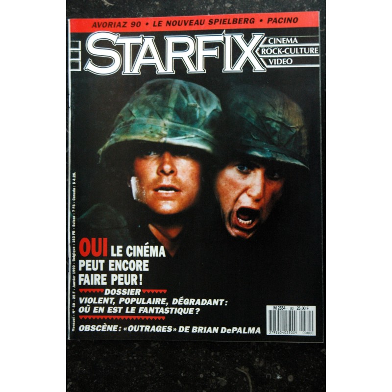 STARFIX 079  n° 79  * 1989 *  Rutger Hauer Blade Runner  BANDINI  CLAUDE BERRI ZULAWSKI