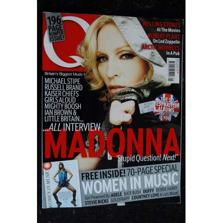 ELLE  Uk   Madonna    * May 2008  * Exclusive interview it's intimate, it's outrageous