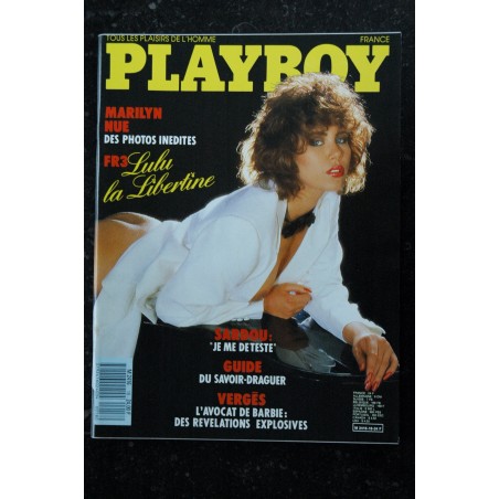 PLAYBOY 18 SASKIA VAN RIJSWIJK BOX THAÏ LIBERTINE FR3 NORMA JEAN MARILYN MONRÖE