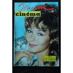 Jeunesse Cinéma n°  22  *  septembre 1959  *  Françoise ARNOUL Anita EKBERG Martine CAROL Romy SCHNEIDER