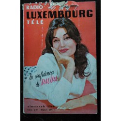 RADIO-TELE-LUXEMBOURG  Almanach Magazine 1960  DALIDA Sacha DISTEL 256 pages