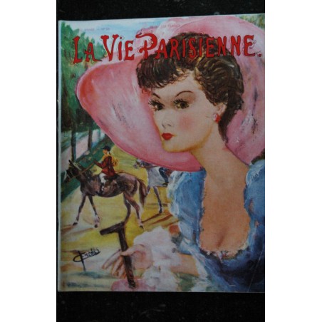 La Vie Parisienne 92 ° ANNEE  n° 52  *  avril 1955  * Serge Jacques CARLEGLE Lafont J.P. Denis Gring J. de Wulf A. de Dienes
