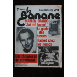 la Banane bimensuel n° 2  *  1975  *  TRES RARE *  Journal porno satirique  24 pages