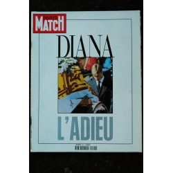 PARIS MATCH N° 2520  1997   DIANA 1961 - 1997  Un Destin   Cover + 56 pages
