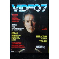 VIDEO 7 021  N° 21  1983  ADJANI  EDDY MITCHELL  Patrice LECONTE ANNY DUPEREY   + CAHIER EROTIC