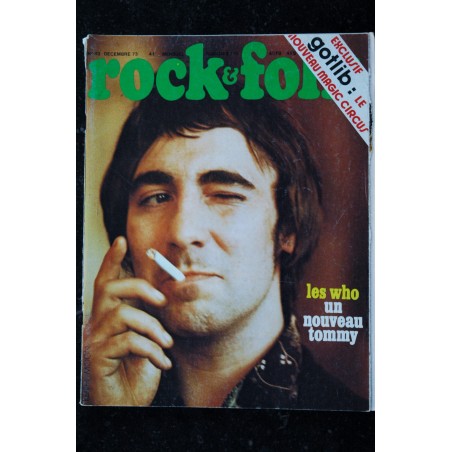 ROCK & FOLK 082 n° 82 NOVEMBRE 1973 COVER GUY PEELLAERT LES PLUS BELES IMAGES DU ROCK