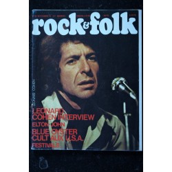 ROCK & FOLK 090  n° 90 JUILLET 1974 COVER PINK FLOYD ENO LOU REED SOFT MACHINE BRIAN JONES ELTON JONES