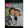 PARIS MATCH N° 2105 1989 COUVERTURE ESTELLE ET DAVID HALLYDAY LES PHOTOS DU MARIAGE