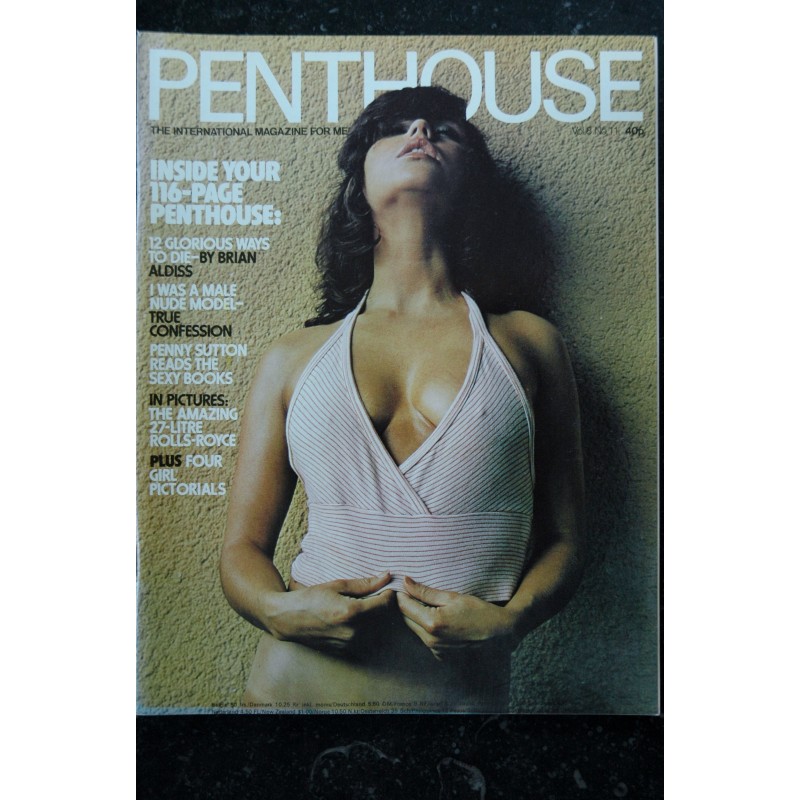 PENTHOUSE UK Vol 08  N° 10  Fran FULLENWIDER  Xaviera HOLLANDER Photos : Michael HOLTZ  Ralph NELSON