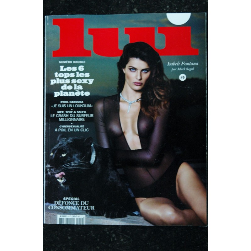 LUI 009 2014 07 COVER ISABELI FONTANA SARA SAMPAIO KARMEN PEDARU EMILY DIDONATO TOPS SEXY NUDES