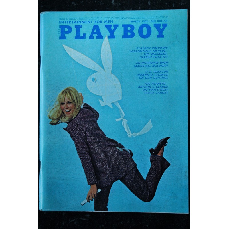 PLAYBOY US 1969 03 MARCH HIERONYMUS MERKIN SEXIEST FILM YET KATHY MacDONALD EROTISME