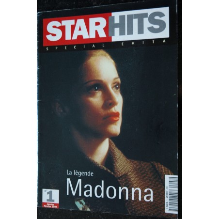 STAR HITS 1  SPECIAL MADONNA EVITA LA LEGENDE MADONNA 50 PAGES 1997
