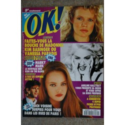 OK ! âge tendre 734 FEVRIER 1990 COVER PATRICIA KAAS FRANCOIS FELDMAN ROCH VOISINE MINI POSTER