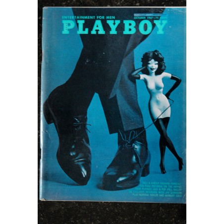 PLAYBOY US 1967 10 OCTOBER INTERVIEW JIM GARRISON THE FOX SANDY DENNIS PIN-UP VARGAS PLAYMATE REAGAN WILSON