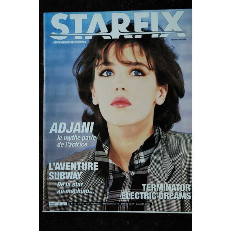 STARFIX 025  n° 25  * 1985 *    2010 L'ODYSSEE CONTINUE    HARRISON FORD