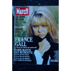 PARIS MATCH N° 2276 7 JANVIER 1993 COVER FRANCE GALL PRESENTE LES IDOLES DES ANNEES 60