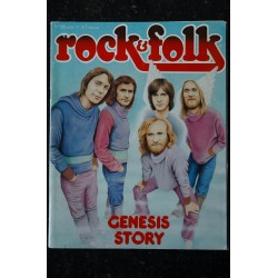 ROCK & FOLK 126  JUILLET 1977  COVER GENESIS STORY PUNK AN I TANGERINE DREAM GUERILLA URBAINE