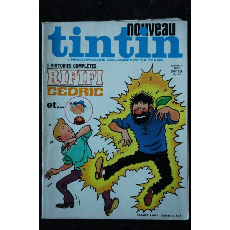 LE JOURNAL DE TINTIN 787 21 NOVEMBRE 1963 COVERTURE RIC HOCHET TIBET