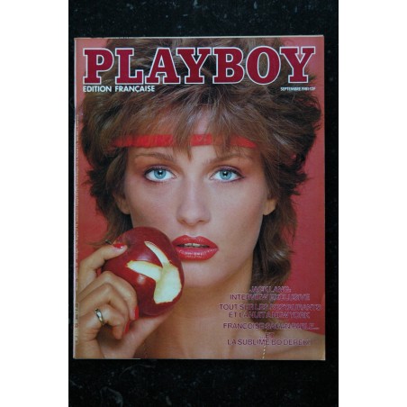 PLAYBOY Fr 1981 09 N° 94 SAGAN BO DEREK BRUCE SPRINGSTEEN BEAUTES JUMELLES NUES SUSAN SMITH 81