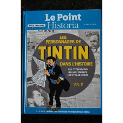 LE POINT HISTORIA HS LES PERSONAGES DE TINTIN DANS L'HISTOIRE 2011 COUVERTURE RIGIDE 134 PAGES