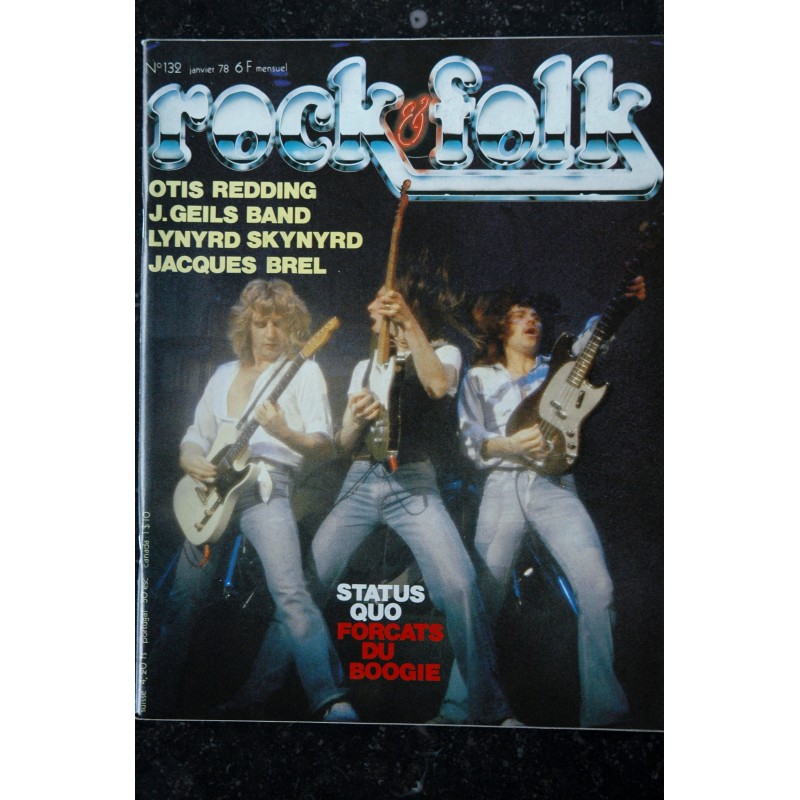 ROCK & FOLK 133 FEVRIER 1978 COVER PAUL McCARTNEY INTERVIEW + POSTER EAGLES ENO FRANK ZAPPA JONI MITCHELL DADI