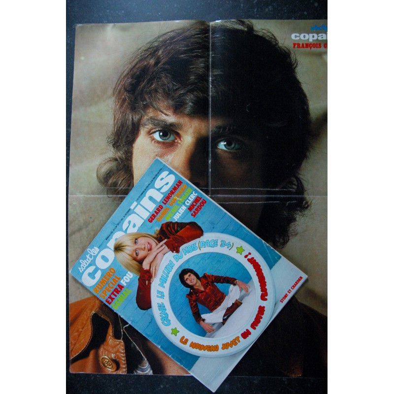 Salut les Copains N°134  * 10 1973  * SARDOU JUVET JOE DASSIN STONE CHAMFORT DUTRONC Julien CLERC