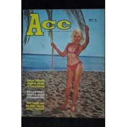 Ace 1961 08  * Vol. 5 n°  2 *  Summer Sirens  Hollywood's penny-a-word psychoanalysts  Partially nude pretty girls
