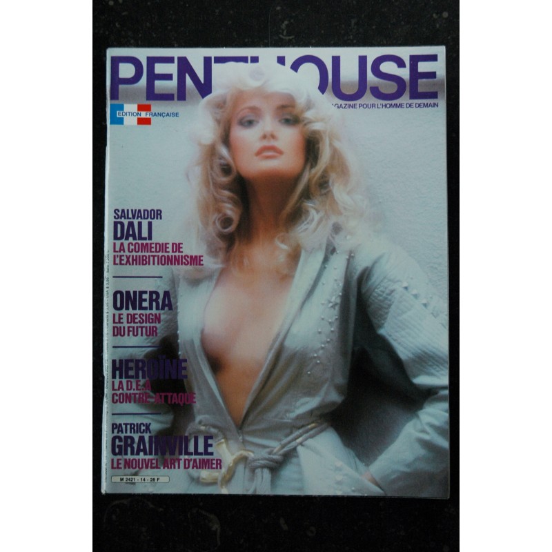 PENTHOUSE 014 MARS 1986 SALVADOR DALI ONERA LINDA TOP 85 HOLLY PATRICK GRAINVILLE