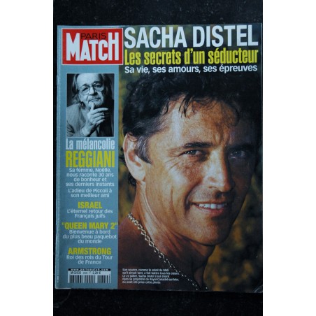 PARIS MATCH N° 2828  2003     COVER MARIE TRINTIGNANT  + 10 pages  - Jacques Dutronc