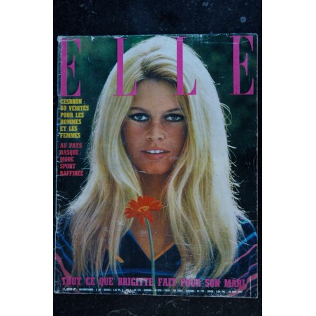 ELLE  1098  1967 01   CHANTAL GOYA  Jean DUCHE  Victoria HOLL  Nine MOATI