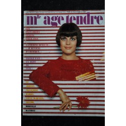 mademoiselle age tendre n°  38   *  décembre  1967  *   Alain DELON Marianne FAITHFULLL Claude FRANCOIS BEATLES France GALL