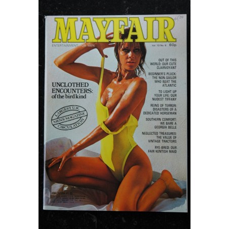 MAYFAIR UK Vol 13 N° 09   HELEN DOBSON    TIFFANY THOMPSON   MARY-LOU CANTRELL