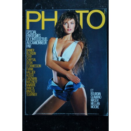 PHOTO 238 JUILLET 1987 SPECIAL FANTASME EROTIQUE PIN-UP JAMES MOORE VOYEURISME SOUMISSION