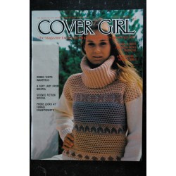 COVER GIRL Vol 1 n° 6  * 1978 *  MARY MILLINGTON THE EXHIBITIONISTS PHOTO JOHN LITTLE EROTISME NUS