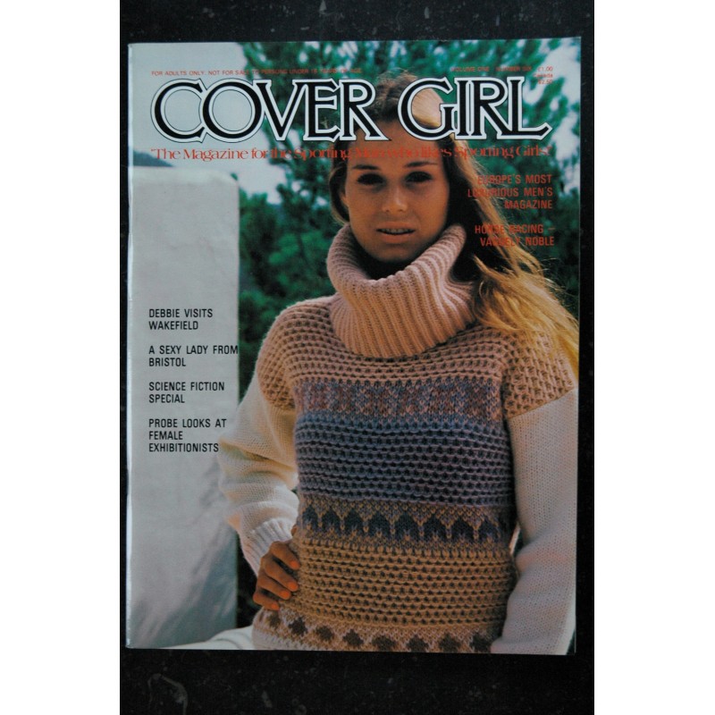 COVER GIRL Vol 1 n° 6  * 1978 *  MARY MILLINGTON THE EXHIBITIONISTS PHOTO JOHN LITTLE EROTISME NUS