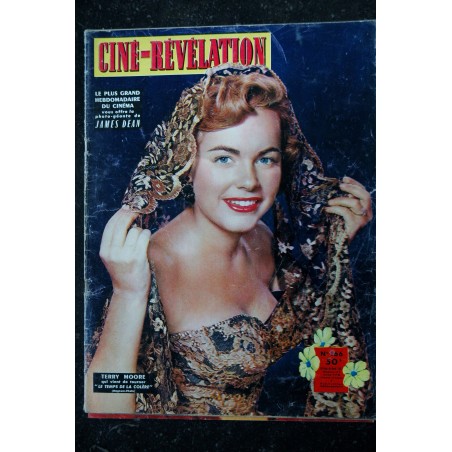 CINE-REVELATION n° 166 * 1957 * TERRY MOORE - Gérard OURY- Elisa LOTI Annie CORDY