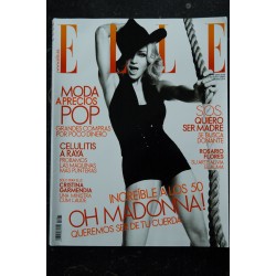 ELLE 2008 05 Ed. UK  Cover MADONNA EXCLUSIVE INTERVIEW it's intimate, it's outrageous