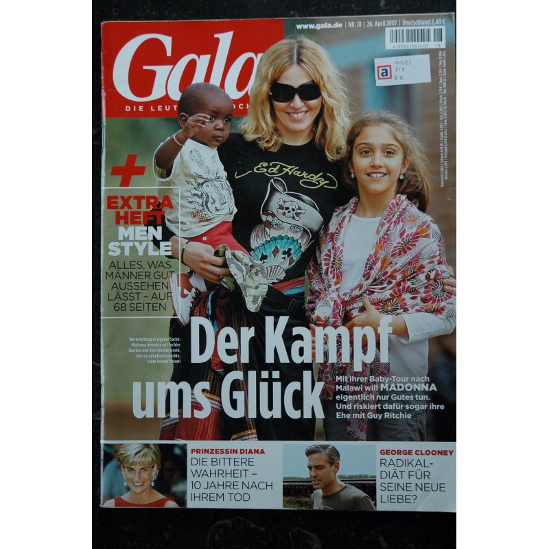 GALA de n°  5 Cover MADONNA AUFSTAND DER STARS - German Magazine - 2017