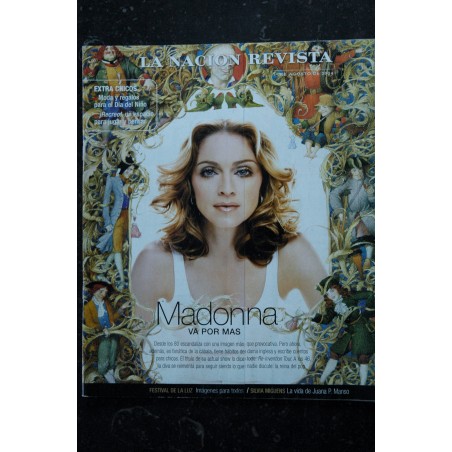 IN Cover MADONNA  4 pages Mama, bitte trenn' Dich nicht ! - German magazine - 2008