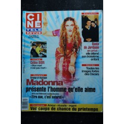 CINE TELE REVUE 49 DECEMBRE 1992 COVER MADONNA SES SCENES D'AMOUR INTERDITES CINDY CRAWFORD ARNOLD SCHWARZENEGGER