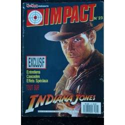 MAD MOVIES présente IMPACT n° 20 * 1989 * DOLPH LUNDGREN INDIANA JONES CARPENTER La MOUCHE II GORE en STOCK