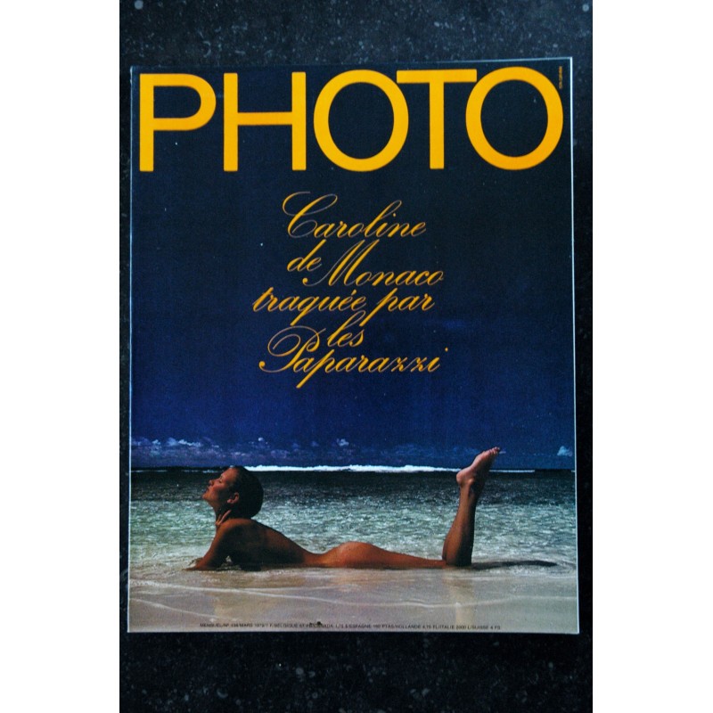 PHOTO 138 AVIONS CAROLINE DE MONACO KLEIN ALICE SPRINGS NEWTON ALBUM AMICAL 1979