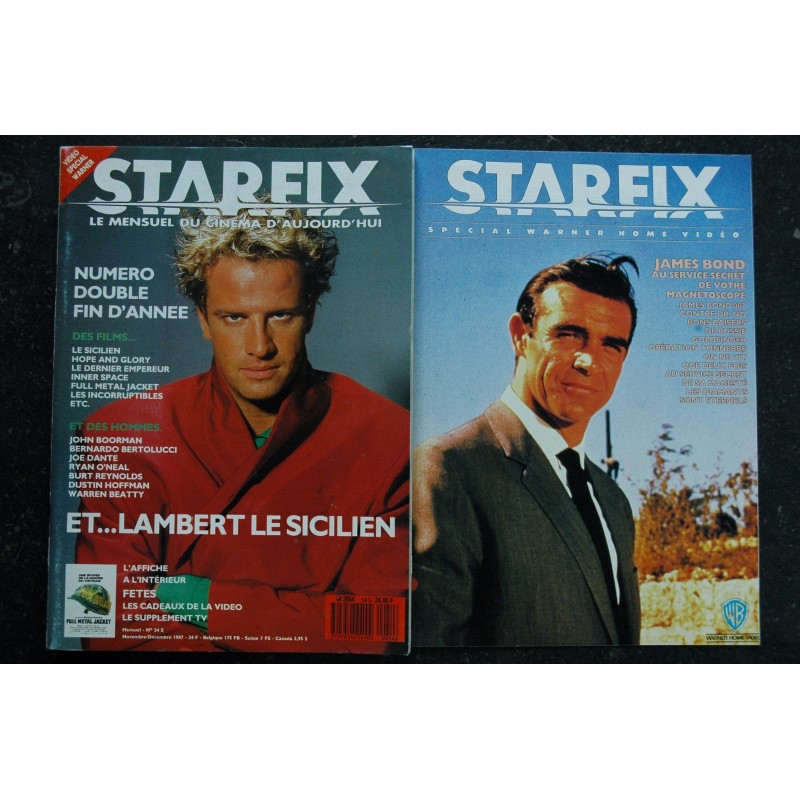 STARFIX 054  n° 54  * 1987 *  Christophe LAMBERT Full Metal Jacket