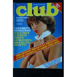 Club International Uk Vol. 10 N° 07 1981 MRS. RONNIE BIGGS NUDE FANNY MOREAU