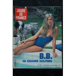 JOURS DE FRANCE 969 JUILLET 1973 COVER BRIGITTE BARDOT SACHA DISTEL