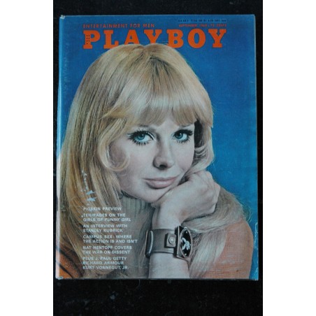 PLAYBOY US 1968 01 JANUARY HOLIDAY ANNIVERSARY CONNIE KRESKI VARGAS GIRL STELLA STEVENS