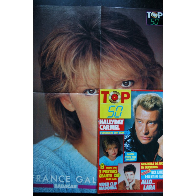 TOP 50 062 1987 05   HALLYDAY CARMEL FRANCE GALL MADONNA LARA NICK HAMEN