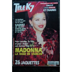 TELE K7 VIDEO CINEMA TELE 675 Cover MADONNA + INTERVIEW 1996 aout